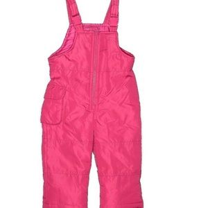 London Fog Fusion Pink Snow Bib Pants
